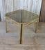 Italian gold coffee & side tables - SOLD